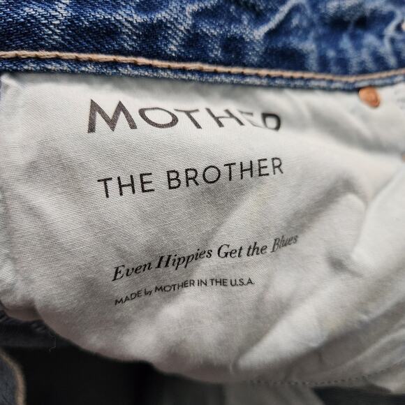 Mother The Brother Even Hippies Get The Blues Jeans Size 24 - Picture 5 of 8